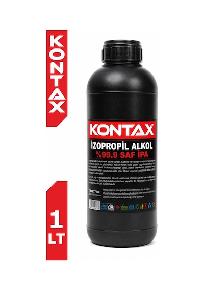 Kontax Saf İpa %99,9 İzopropil Alkol 1lt Tekli