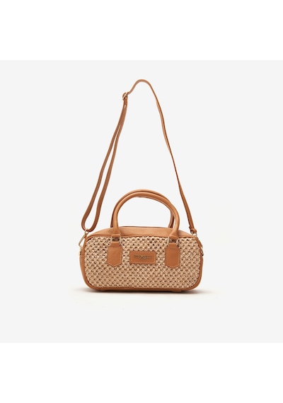 D44 Camel Omuz Çantası Kadın India Bag Piumelli Milano