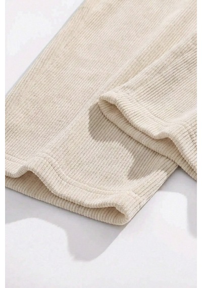 Genius Store Genıus Erkek Pantolon Fitilli Kadife Bol Paça Oversize Pantolon Taş