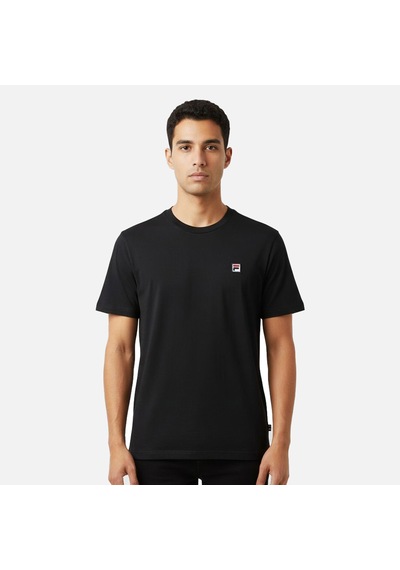 Siyah Fila Erkek Günlük T-shirt Biella Short Sleeve Fam1103.80010 siyah