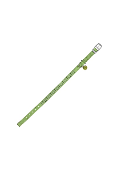 Royalist PC-13 Taşlı Kedi-Köpek Tasması 10mm*30cm Yeşil