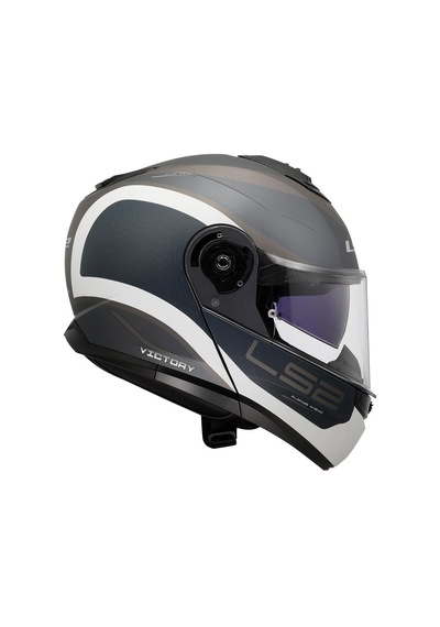 Ls2 Strobe 2 Vıctory Mat Gri-mavi-kum Kask Renkli