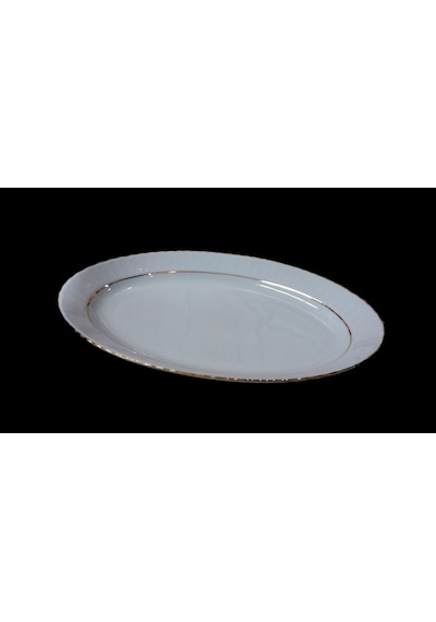 Güral Porselen İki File 3 Adet 35 Cm Kayık Tabak Sf35ky