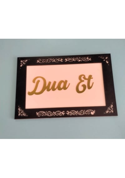 Sabret Şükret Dua Et 3lü Set Duvar Süsü Gold Ve Gümüş Seçenek Va