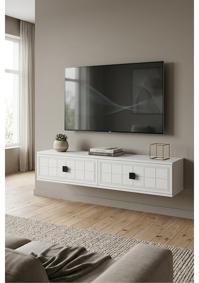 Tda1205a Yuka Duvara Montaj Tv Stand Antrasit 120cm
