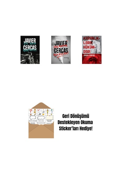 Bir Anın Anatomisi + Salamina Askerleri Ciltli + Karanlıkların Hükümdarı + Okuma Sticker'ları