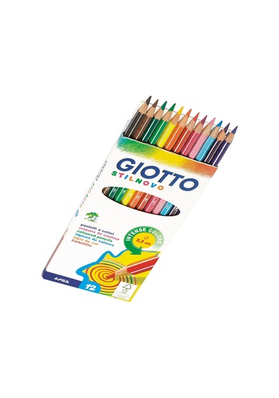 Giotto Stilnovo Kuru Boya Kalemi 12li