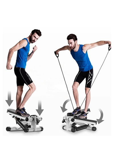 Mini Stepper - Sporcu Egzersiz Aleti - Kaymaz Pedallı Kondisyon Aleti - Adım Atma Yağ Yakma Aleti