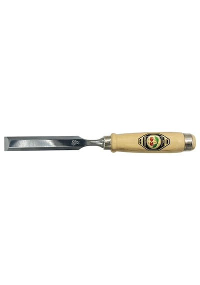 Kirschen Two Cherries Ahşap Saplı Düz Iskarpela - 22 Mm