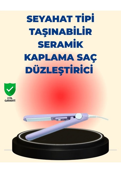 2 Si 1 Arada Saç Düzleştirici Ve Bukle Maşası Düz Ve Kıvırcık Saçlara Uygun Çok Yönlü Kullanım