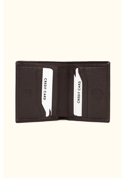 Morven Erkek Kahve %100 Deri Mıknatıslı Cüzdan 26mc052002400 Kahve