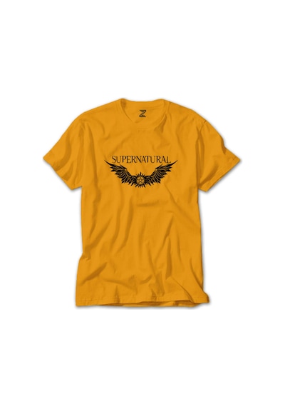 Supernatural Logo Kırmızı Tişört
