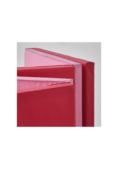 Çocuk Oyun-jimnastik Minderi 78x185 Cm Katlanır Aktivite Minderi Pembe-kırmızı Renk