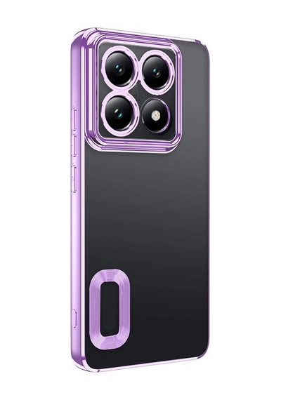 Xiaomi 14t Pro Kılıf Kamera Korumalı Logo Gösteren Zore Omega Kapak