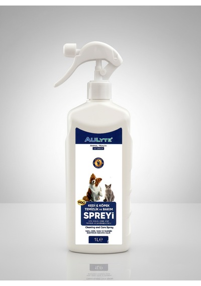 Kedi Köpek Göz, Kulak, Çene, Ağız Bakım Spreyi 1 Lt