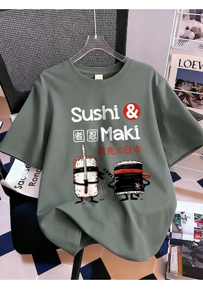 Noıssey Urban Pop Graphic Kadın Tişört Koleksiyonukod 5384 Füme