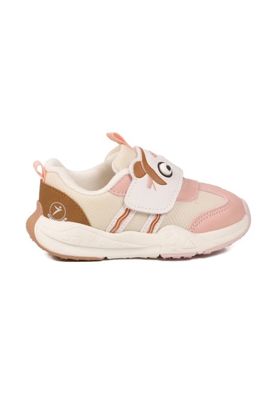 Cool Somon Cırtlı Desenli Anatomik Bebek İlk Adım Spor Ayakkabı Sneaker Orion İa