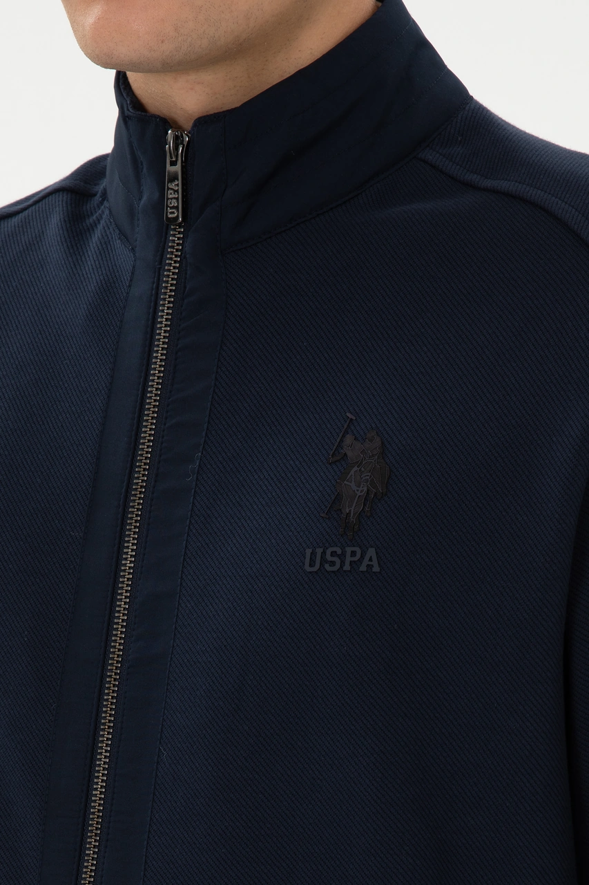 U.s. Polo Assn. Erkek Lacivert Hırka Örme 50309988-vr033 Lacivert