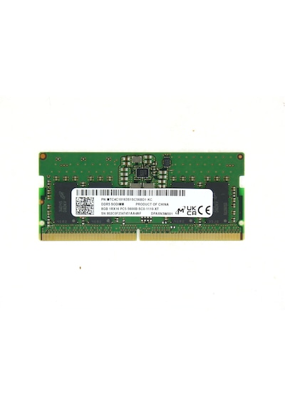 Mıcron MTC4C10163S1SC56BD1 8GB 1RX16 DDR5 5600B PC5-44800 SODIMM RAM BELLEK