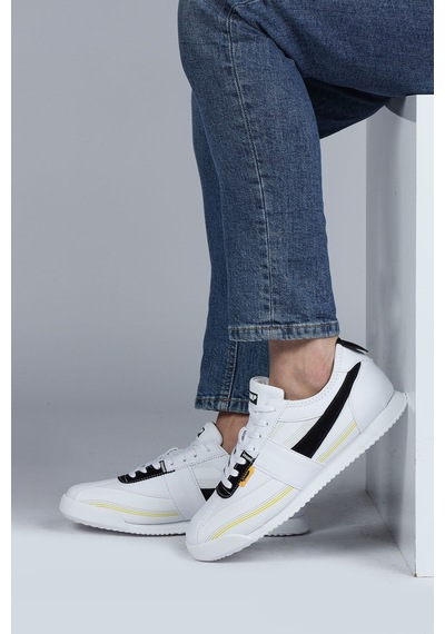 Jump 29072 Beyaz - Gri Erkek Sneaker Günlük Spor Ayakkabı