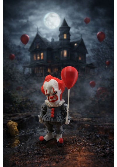 Pennywise Figürü The It Filmi Koleksiyonluk Palyaço Modeli, 3d Figür 13 Cm