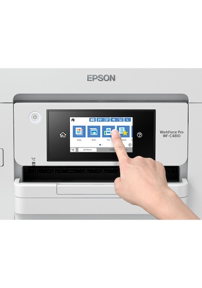 Epson Workforce Pro Wf-c4810dt Beyaz Çok Fonksiyonlu Yazıcı Fakslı Profesyonel Yazıcı