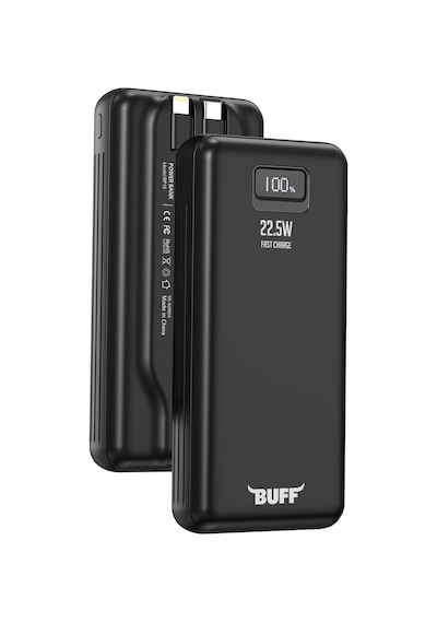 Buff BP18 22.5 W 20.000 mAh Powerbank Siyah