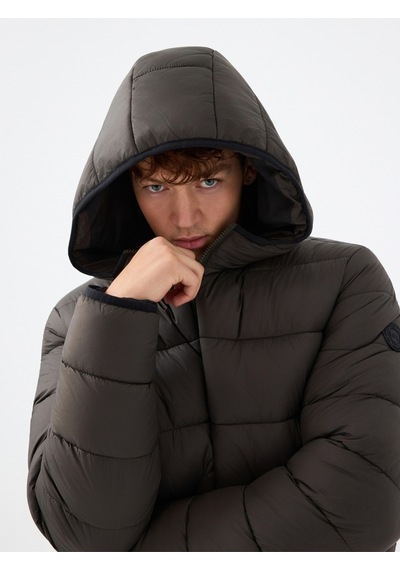 Regular Fit Erkek Mont Haki