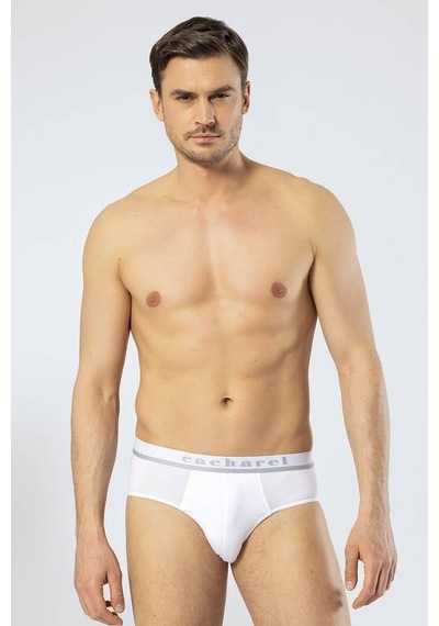 Cacharel Erkek Lastikli Slip Beyaz 001