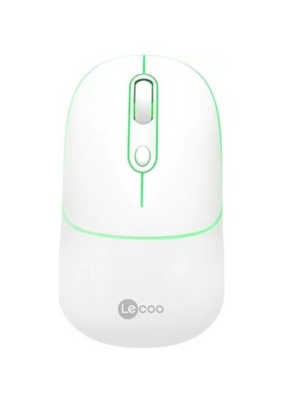 Lenovo Lecoo Ws210 Kablosuz 1600dpı 6 Tuşlu Beyaz Optik Mouse