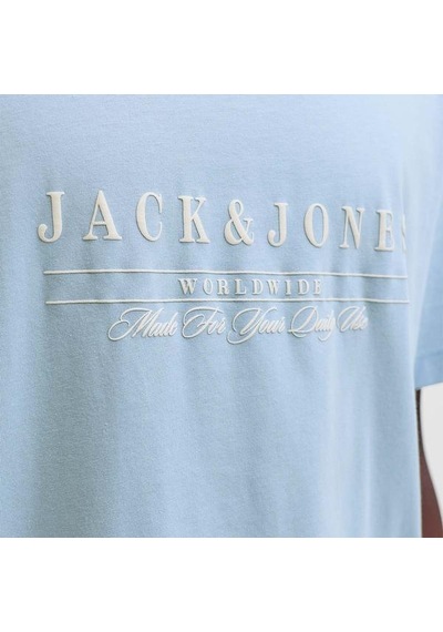 Jack & Jones Jack&jones Savona Branding Erkek Mavi Tişört