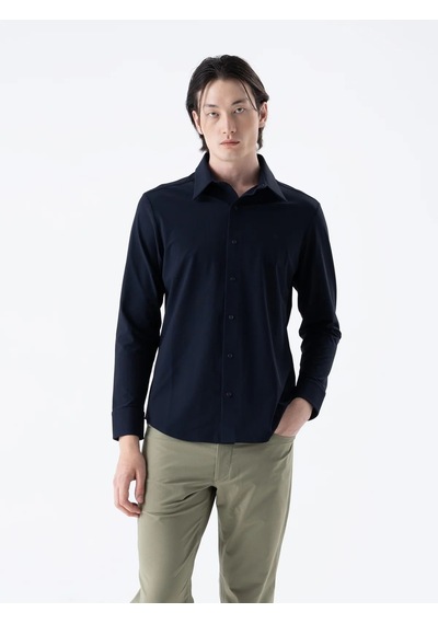 Isaora Super Mercerızed Ls Shırt Erkek Black Gömlek Isr4119-ss26-0 Siyah