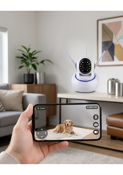 Akıllı Ip Güvenlik Kamerası 1080p Hd Xuczzzwifikamera-1-1