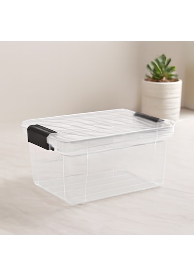 3.2 L Şeffaf Kilitli Saklama Kutusu 248x170x120 Mm