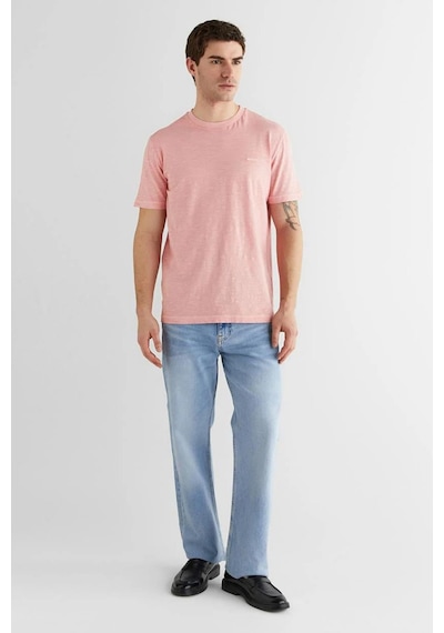 Gant Erkek Pembe Bisiklet Yaka Regular Fit T-shirt-14686