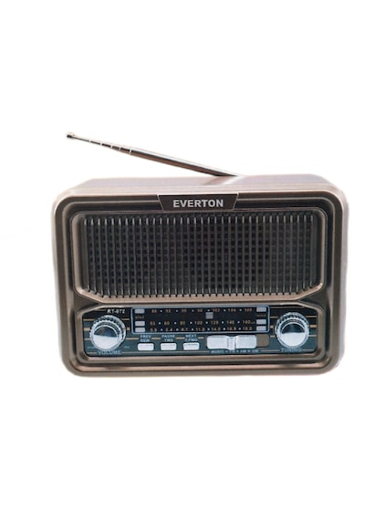 Everton RT-672 Bluetooth Şarjlı Solar Nostaljik Radyo