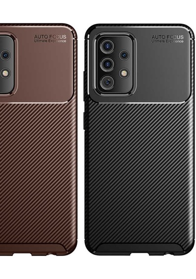 Samsung Uyumlu Galaxy A72 Kilif Karbon Tasarim Negro Silikon Kapak 484262861