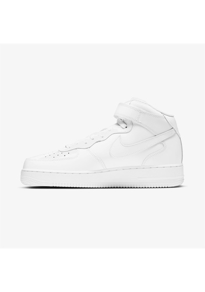 Nike Air Force 1 Mid '07 Erkek Beyaz Spor Ayakkabı Cw2289-111 Juststep --beyaz