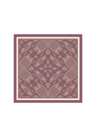 United Colors Of Benetton Flora Bandana/fular -1020-47 47 Mürdüm