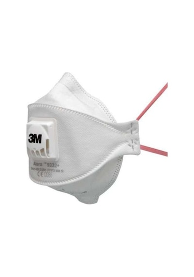 3M 9332 +Aura Ffp3 Koruyucu Maske 10 Adet