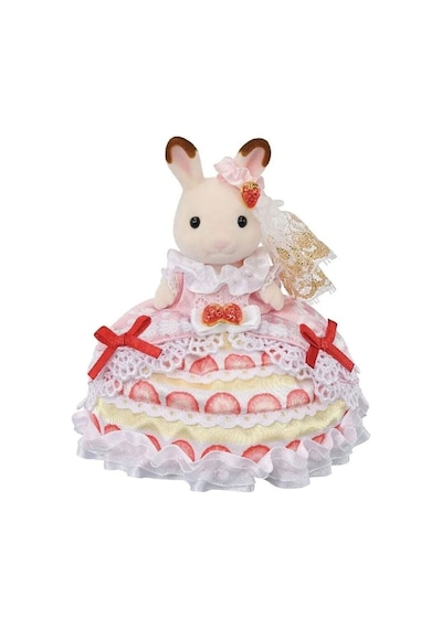 Sylvanian Families Freya Nın Doğum Günü Çilekli Pasta Elbisesi 5847