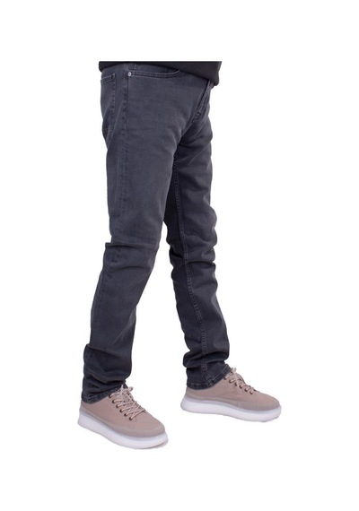 Twister Martin 744-02 Gri Normal Bel Normal Paça Erkek Jeans Pantolon Gri