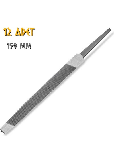 Sgs Üçgen Eğe Regular Kalın Dişli 6" - 150 Mm. - 12 Adet