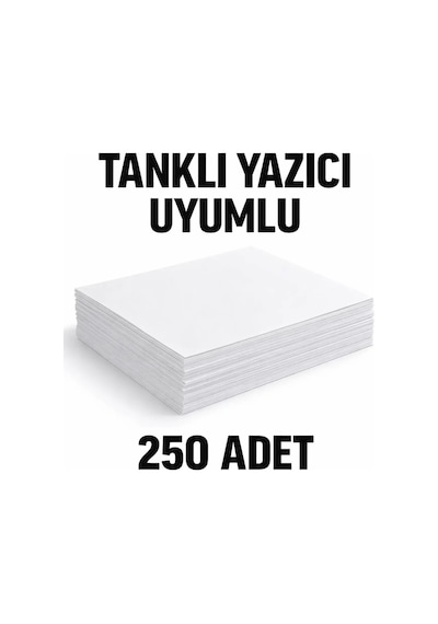 Tanklı Yazıcı Uyumlu Stencil Kağıdı A4 250 Li Paket Profesyonel Dövme Transfer Kağıdı