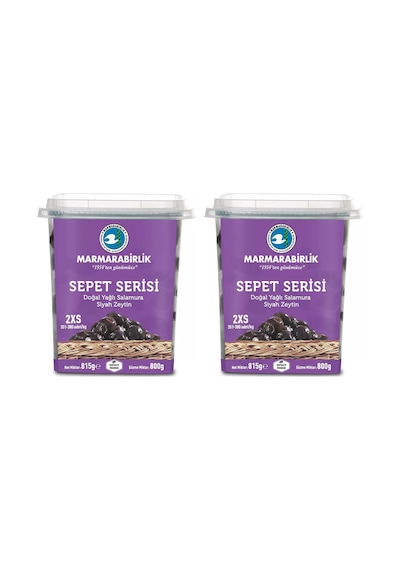 Marmarabirlik Sepet Serisi Yağlı Salamura 2xs 800 Gr X 2 Adet
