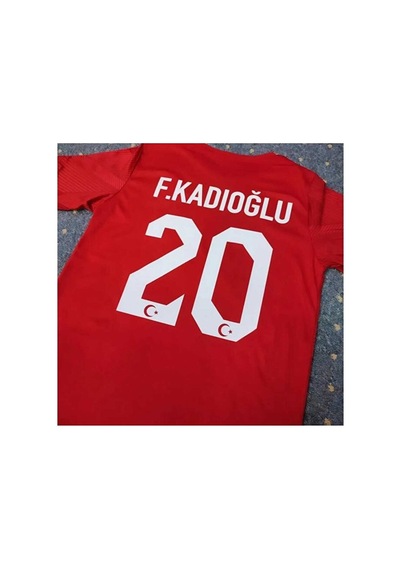 Türkiye Milli Takımı Euro 2024 Ferdi Kadıoğlu Deplasman Forması Çok Renkli