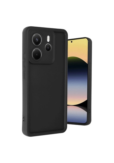 Xiaomi Redmi Note 14 4g Uyumlu Kılıf Viera Silikon - Siyah