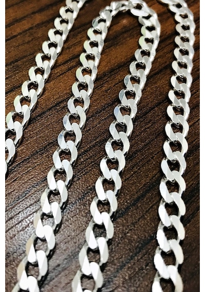 Takı Dükkanı Gümüş Gurmet Erkek Kolye Zincir Kalın 60 CM 29 G Msn16 (296366904)