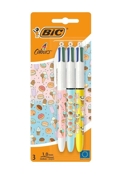 Bıc Penna 4 Colouri Cuttie Yemek Seti 3 Parça 503771 124-Pembe