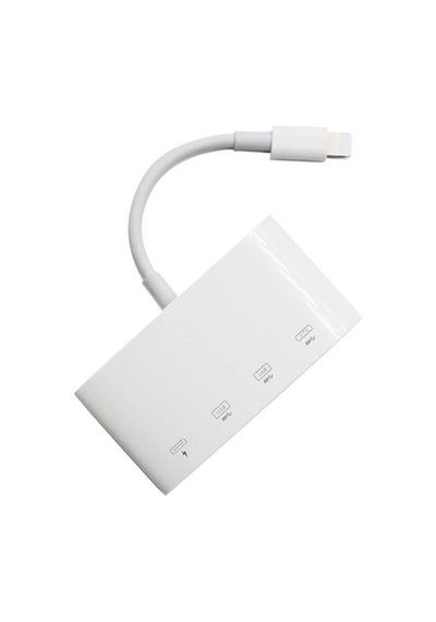 Ally Nk-1040 4in1 iPhone Uyumlu Lightning To Usb Kamera Adaptörü- 5775 Renkli